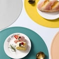 thumbnail image 3 of Silicone Placemats for Dinner Table, 3/4 Half Round Kids Placemats, Non-Slip Heat Resistant Table Mats Portable Toddlers Placemats for Dining Table, 3 of 6