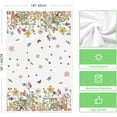 thumbnail image 6 of Butterfly Wild Flowers Spring Kitchen Towels Dish Towels, 18x26 Inch Daily Seasonal Summer Decoration Hand Towels Set of 2, 6 of 6