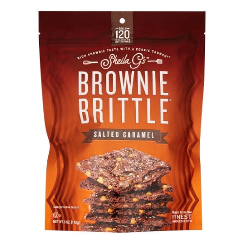How To Make Brownie Brittle Salted Caramel