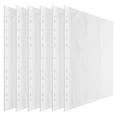 thumbnail image 2 of 100 Pcs PP Files Protective Film Transparent Clear Album Document Folders Page Protectors for Office School, 2 of 9