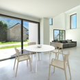thumbnail image 3 of Compamia Lisa Outdoor Dining Arm Chair in Taupe Finish, 3 of 7