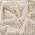thumbnail image 4 of LKJYER Dining Chair Covers Set of 4, Removable Chair Slipcover with Skirt Stretch Washable Curved Back Chair Cover Kitchen Living Room Furniture Protector, 4 of 7
