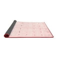 thumbnail image 2 of Ahgly Company Indoor Rectangle Solid Red Modern Area Rugs, 4' x 6', 2 of 4