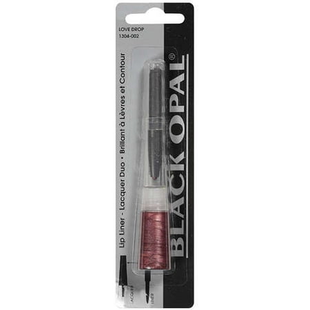 Black Opal Lip Liner Lacquer Duo, Love Drop, 0.16 Fl. Oz