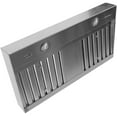 thumbnail image 5 of Trade-Wind Vsl4363rc Vsl400 Series 390 Cfm 36" Wide Range Hood Insert - Stainless Steel, 5 of 7
