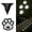 White, variant on Horivan Solar Paw Print Ground Lights LED In Ground Pathway Markers For Garden Yard Walkway