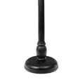 thumbnail image 5 of JONATHAN Y Leopold 24.5" Cottage Designer Mango Wood Pedestal Round Drink Table and Decorative End Table, Black, END3006C, 5 of 5