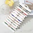 thumbnail image 4 of ODOMY Juego de 24 Pzas de Bracelets de Ojo Malvado, Pulsera Hecha a Mano con Hilo de Ojo Malvado, Pulsera de Amuleto Ajustable de Buena Suerte, Joyería para Mujeres y Niñas, Paquete de Pulsera de Nudo de Hilo Mexicano, 4 of 9