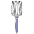 thumbnail image 1 of Olivia Garden FingerBrush Scalp-Hugging & Vented Combo Paddle Hair Brush (ionic & 100% boar bristles) FBCO-GD (Grande), 1 of 8