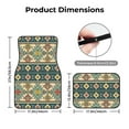 thumbnail image 5 of Pofeuu Traditional Tribal Aztec1 Print Car Foot Mat Set of 4 Pieces - All-Weather Full Set Floor Mats for Cars Trucks SUVs, 5 of 7