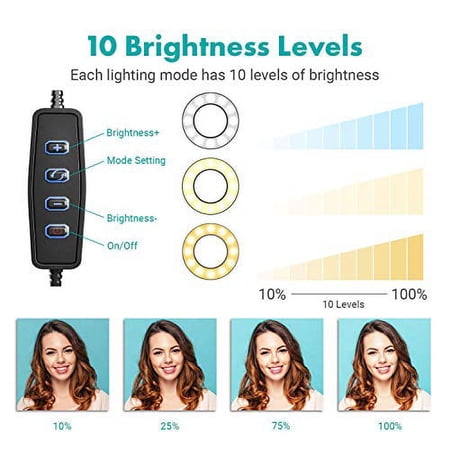 UPC: 0817711029004 | Movo Desk Ring Light with Stand and Phone Holder with VXR10 Video Microphone Compatible with iPhone  Android Smartphones – Smartphone Video Recording Kit Perfect for Vlogging and YouTube Equ