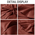 thumbnail image 4 of Vestido mini ajustado de manga larga sexy para mujer, vestido elegante, regalo para mujer, 4 of 7
