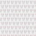 thumbnail image 2 of Create It 18"x21" Cotton Bunny Faces Precut Sewing & Craft Fabric, White 1 Piece, 2 of 4