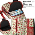 thumbnail image 4 of Watermelon Summer Fruit Pattern Sling Backpack, Cute Tropical Watermelon Lovers Print Crossbody Daypack, Aesthetic Sunshine Beach Design, Lightweight Adjustable Strap, Fresh Geometric Refresh Style, 4 of 6