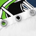 thumbnail image 3 of Erosebridal American Football City Curtains and Drapes (42x84), Eat Sleep 30%-50% Blackout Curtains for Bedroom, Soccer Lover Curtains for Living Room, Window Drapes Room Decoration, 3 of 6