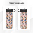 thumbnail image 3 of Picia Lilies Flowers Pattern 18oz Sports Insulated Kettle With Straw Insulated Water Bottle For Running Hiking Cycling Climbing Men'S Woman Insulated Water Bottle, 3 of 8