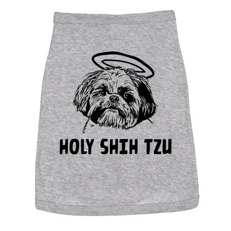 Dog Shirt Holy Shih Tzu Funny Clothes For Small
