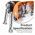 10 Pack Snowblower Shear Bolts 51001500 | 2-1/8