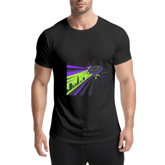 Black T Shirts for Men, Mens Graphic Tees, M5715064,S