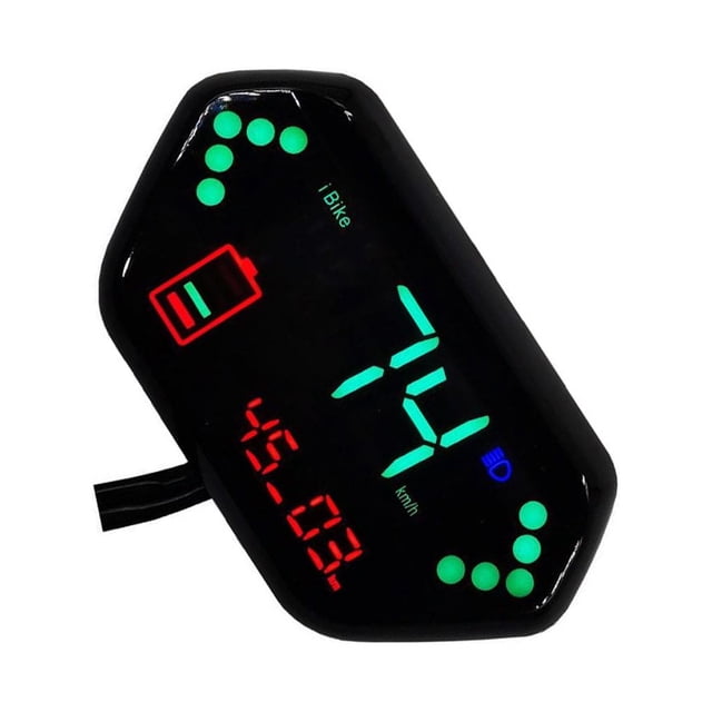 Sidaley Universal motocicleta odómetro reemplazo bicicleta eléctrica pantalla Digital voltímetro velocímetro reparación accesorios Bombillas para automóviles