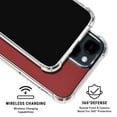 thumbnail image 3 of Skinit Scarlet Red iPhone 14 Plus Clear Case, 3 of 4