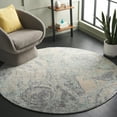 thumbnail image 2 of SAFAVIEH Audrey Britta Abstract Area Rug, Blue/Grey, 6' x 6' Round, 2 of 7