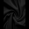 thumbnail image 4 of Vestido Ajustado con Escote en V Negro Talla S, 4 of 10