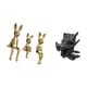 thumbnail image 5 of Figura decorativa de resina cerámica, ideal para decorar estanterías, oficinas, salas de estar, dormitorios y escritorios., 5 of 8