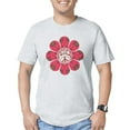 thumbnail image 1 of CafePress - Peace Flower Affection Fitted T Shirt - Fitted T-Shirt, Vintage Fit Soft Cotton Tee, 1 of 1