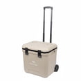 thumbnail image 1 of kowaku Wheeled Cooler Insulated Wheeled Cooler Box Food Cool Portable Ice Chest for Market Stall, 1 of 9