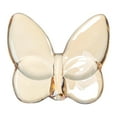 thumbnail image 1 of KLKCMS Crystal Butterfly Figurine Animal Statue for Fireplace Bookshelf Living Room small champagne, 1 of 9