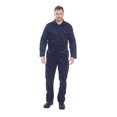 thumbnail image 5 of Portwest S999 Men's Work Coveralls - Protective Polycotton Overalls Durable Workwear Boiler Suit for Mechanics Warehouse Garages DIY Navy Tall, XX-Large, 5 of 7