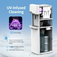 thumbnail image 6 of IKT Self Cleaning 5 Gallon Bottom Load Water Dispenser with Ice Maker ，22lbs Daily Capacity，3-Temp（Hot/Room/Cold），Child Safety，Lock Empty Bottle Light，White, 6 of 10