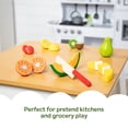 thumbnail image 6 of Melissa & Doug Cutting Fruit Set - Wooden Play Food Kitchen Accessory, Multi, 6 of 12
