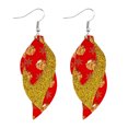 thumbnail image 1 of Fiudx Liquidación de ofertas flash Colgante colgante de pieral sintético para mujer y niña, accesorio para fiesta navideña, 1 of 2