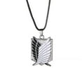 thumbnail image 1 of Collier Personnage d'Anime Attack on Titan Collier Pendentif Logo du Corps d'Enquête, 1 of 7