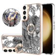 thumbnail image 1 of Funda para Samsung Galaxy S23+ 5g con galvanoplastia de doble cara IMD y soporte para anillo (sonrisa), 1 of 5