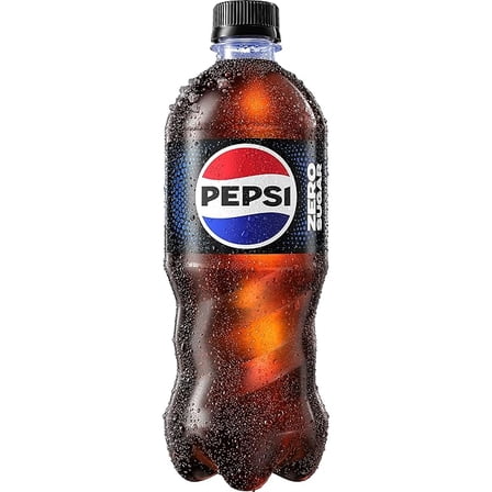 Pack of 1 Pepsi, Zero Sugar, 20 Fl Oz Bottle