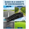 thumbnail image 3 of 2 Pack Lift Car Ramps,  8.6 Inch LiftPortable Auto Ramps for Oil Change and Vehicle Maintenance with Anti-Slip Base, Stackable with Handles, 3 of 7