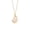 White, variant on European And American Irregular Gap Geometric Pendant Necklace