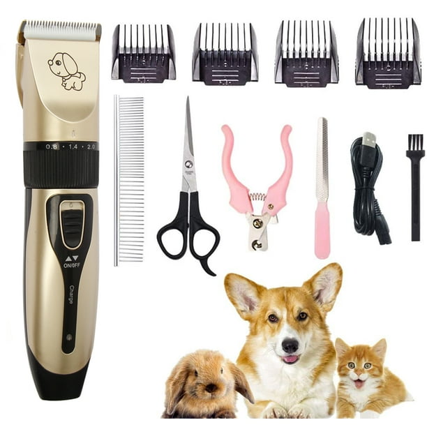 Dazone Pet Dog Cat Grooming Clippers Hair Trimmer Shaver quiet cordless