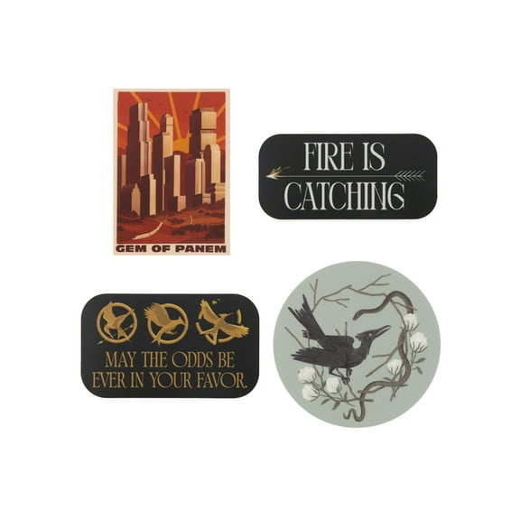 The Hunger Games: Assorted Stickers - Sticker Set of 4, (Hardcover)