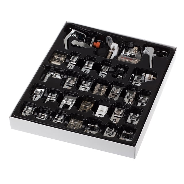 Juego De Prensatelas Para Máquina De Coser Doméstica, Repuesto De Herramienta Para Janome Brother Singer Newhome, 32 Uds. yuarrent HA020446-00