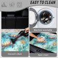 thumbnail image 5 of HUISEFOR Sea Turtles Car Trunk Mat 29" x 39" Scratchproof Anti Slip All Weather Trunk Protection Cargo Liner, Easy Installation, Fashion, Universal Fit for Most Cars SUV, 5 of 7