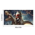 thumbnail image 2 of LLQKIGS Christmas Garage Door Frame Christmas Garage Door Banner Garage Door Christmas Decoration Holiday Garage Partner Christmas Frame Snowflake Partner Garage Door Frame Christmas Party Flags 3x5, 2 of 7