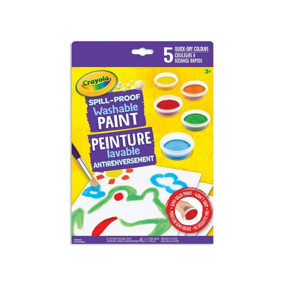 Crayola Spill Proof Washable Paint