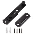 thumbnail image 2 of Barn Door Lock, Scratch Resistant Barn Door Latch  for Bathrooms, 2 of 7