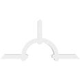 thumbnail image 2 of 72"W x 36"H x 4"D x 4"F, 12/12 Pitch, Ericson Architectural Grade PVC Gable Bracket, 2 of 8