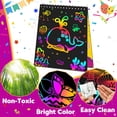 thumbnail image 4 of Cuaderno Party Favors Scratch Rainbow Art Crafts para niños de 4 a 12, 4 of 7