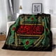 thumbnail image 2 of Manta de caligrafía con oración musulmana islámica, manta suave para el hogar, dormitorio, cama, sofá, picnic, viajes, oficina, manta de descanso para niños, 2 of 5